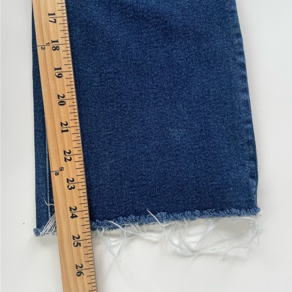 J.Crew Factory High-rise Flare Crop Jean Button fly in all-day Stretch Size 29 - Picture 12 of 12